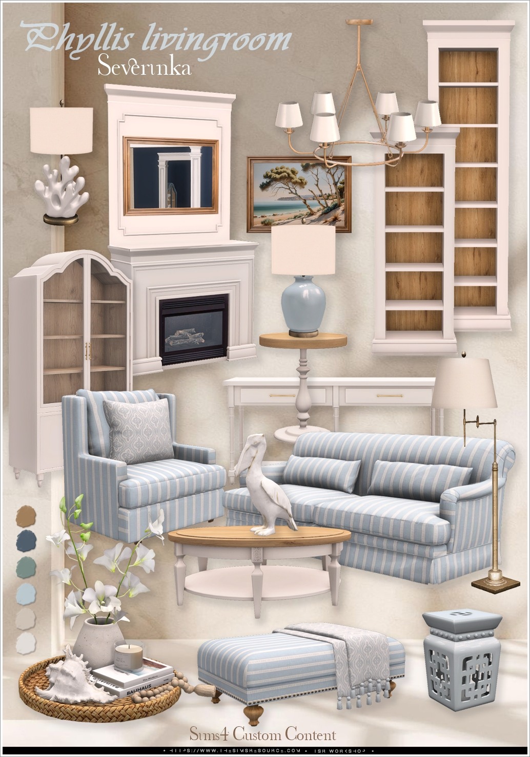 Галерея мода Набор для гостиной Phyllis livingroom #2